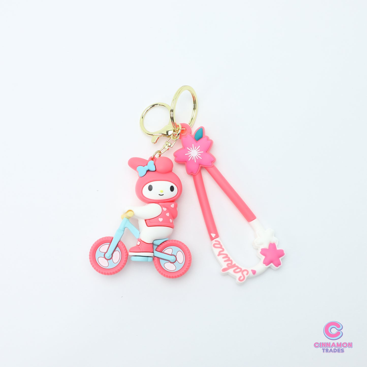 Bike Keychain Cute Plastic PVC - Kawaii Gift